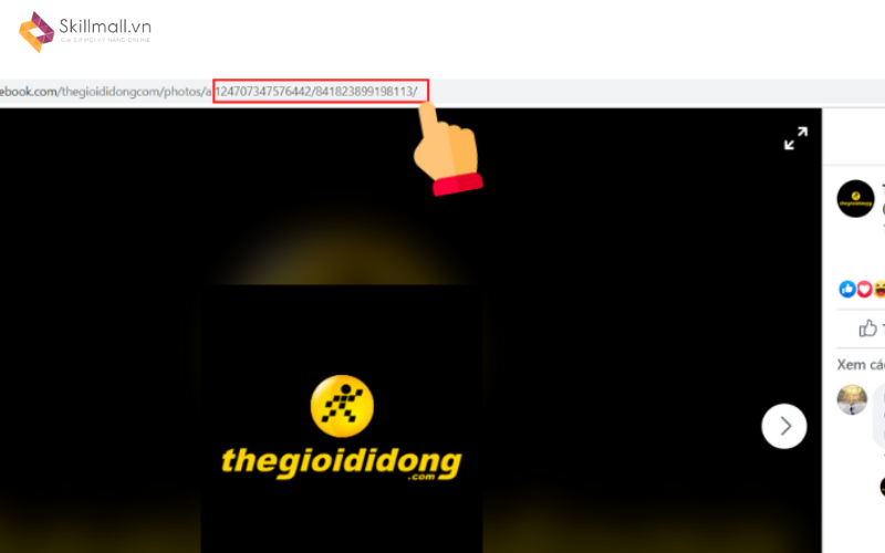 Lấy ID Facebook từ URL ảnh đại diện