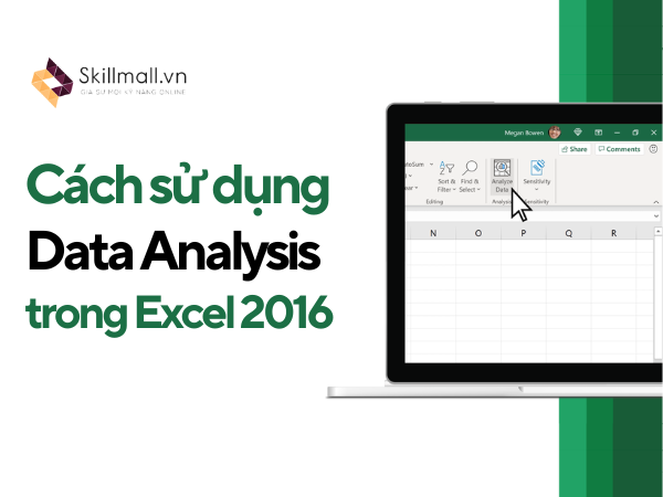 Cách sử dụng Data Analysis trong Excel 2016