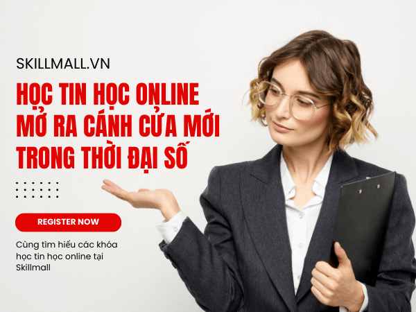 Học tin học online - Mở ra cánh cửa mới trong thời đại số