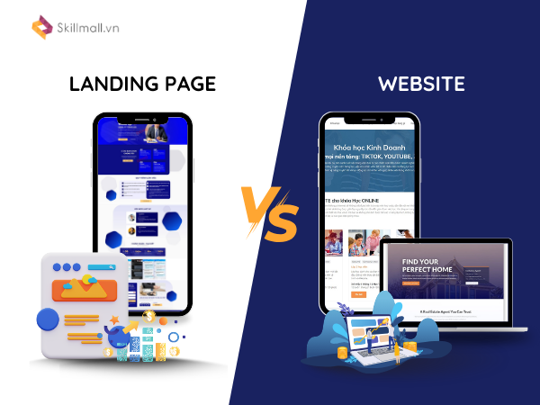 Landing Page Khác Gì Website Mục Đích Sử Dụng Của Từng Kênh