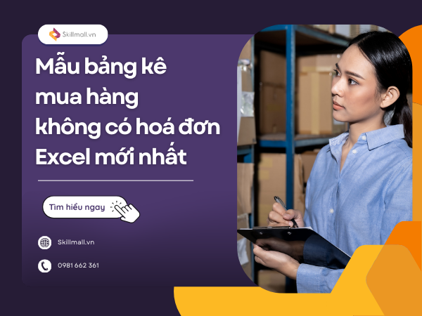 Mẫu Bảng Kê Mua Hàng Không Có Hoá Đơn Excel Mới Nhất (1)