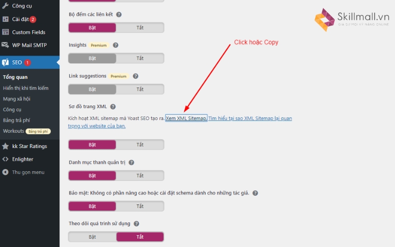 Thêm XML Sitemap vào WordPress