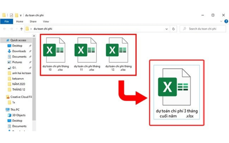 Vì sao cần gộp nhiều file thành 1 file?