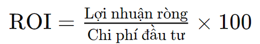 Công thức tính ROI