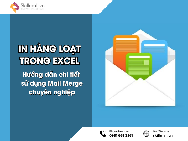 In hàng loạt trong Excel: Hướng dẫn chi tiết sử dụng Mail Merge chuyên nghiệp