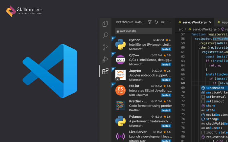 Phần mềm lập trình Visual Studio Code (VS Code)